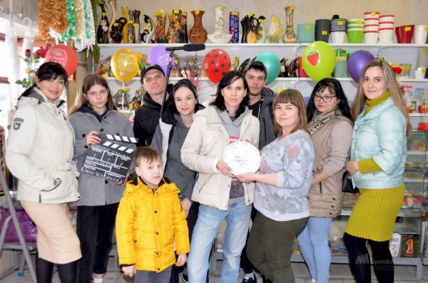 Ученица Астрахана снимает в Задонске фильм