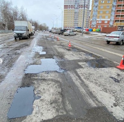Где идёт ремонт дорог в Липецке
