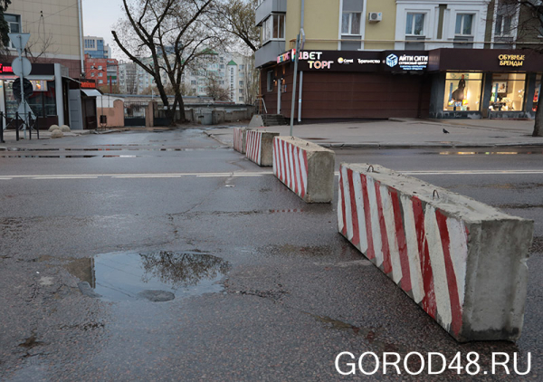 Улица Зегеля перекрыта. Почти