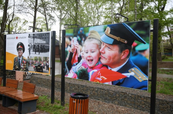 В парках Липецка открыли выставки фотографий военных лет В парках Липецка открыли выставки фотографий военных лет