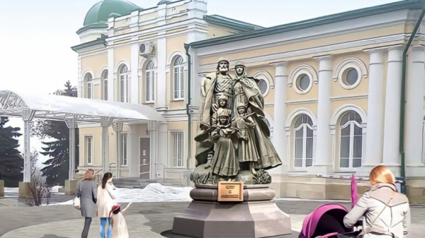В Липецке у ЗАГСа поставят скульптуры Петра и Февронии 