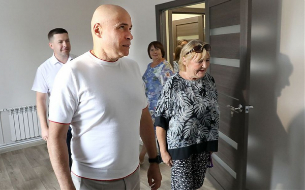 Три добринские семьи получили ключи от новых домов