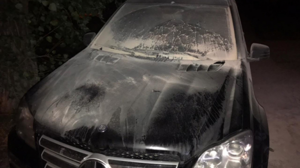 В Липецке горел «Mercedes Benz» В Липецке горел «Mercedes Benz»