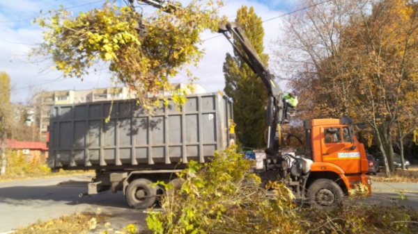 За осень в Липецке убрали 200 кубометров мусора За осень в Липецке убрали 200 кубометров мусора