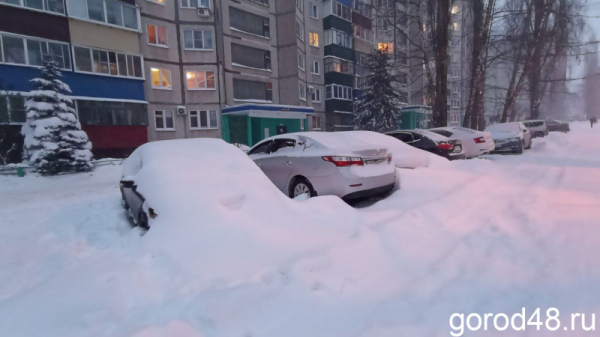 В Липецке выпала уже половина месячной январской нормы осадков