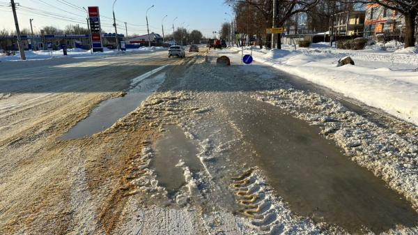 В Липецке выпала уже половина месячной январской нормы осадков
