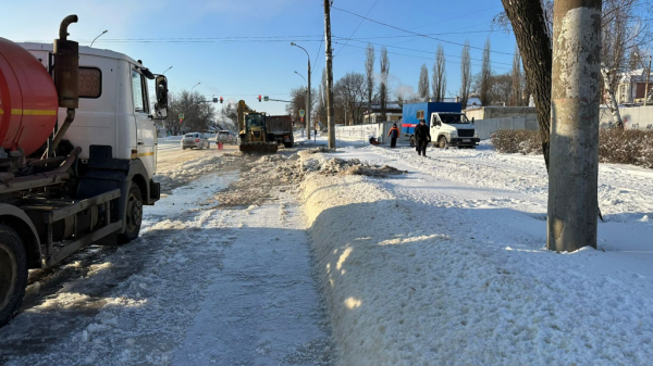 В Липецке выпала уже половина месячной январской нормы осадков
