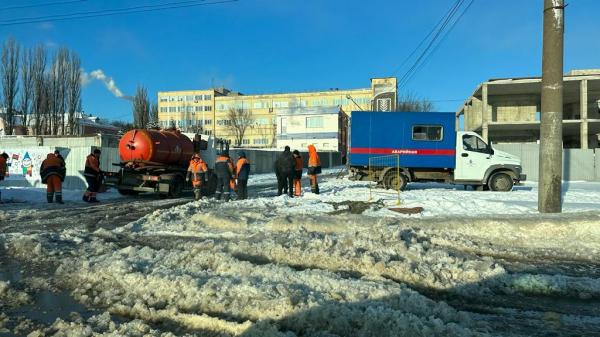 В Липецке выпала уже половина месячной январской нормы осадков