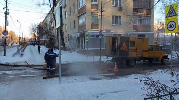 Второй порыв на теплосетях произошел в Липецке, отопление отключили в 40 домах