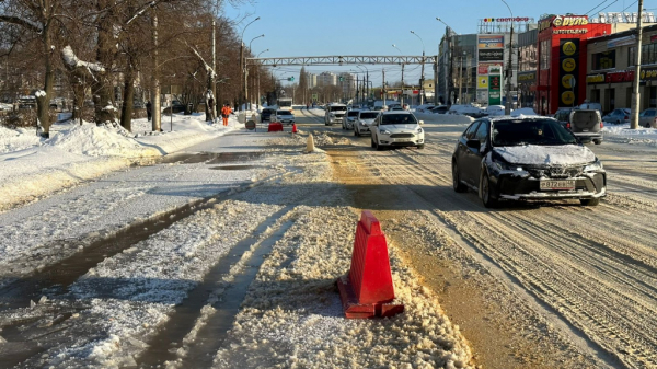 В Липецке выпала уже половина месячной январской нормы осадков