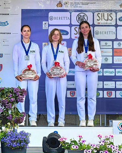 Липецкая спортсменка завоевала серебро на чемпионате мира по стрельбе в Германии